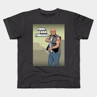 GTA Dominic Toretto Kids T-Shirt